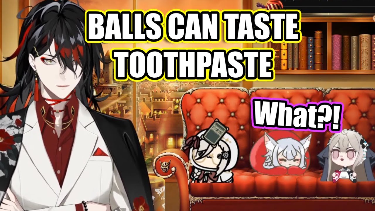 Vox casually talking about putting stuff on your B@lls 【NIJISANJI EN】