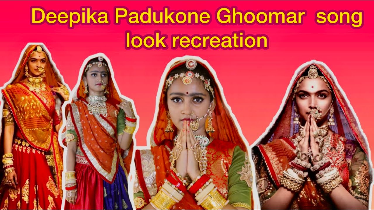 Deepika Padukone Ghoomar Song Look Recreation || aman dancer real