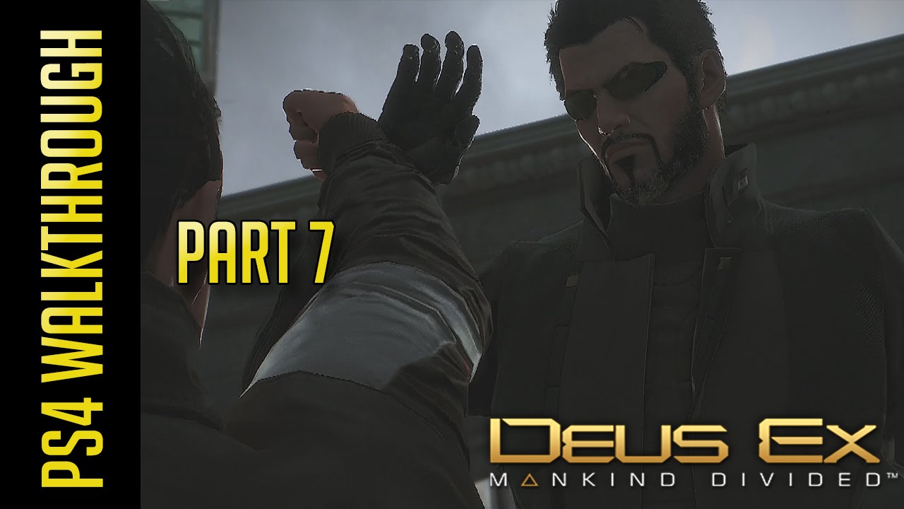 Deus Ex: Mankind Divided Part 7 - Sneaking into the Bookstore (PS4) (Walkthrough/Commentary)