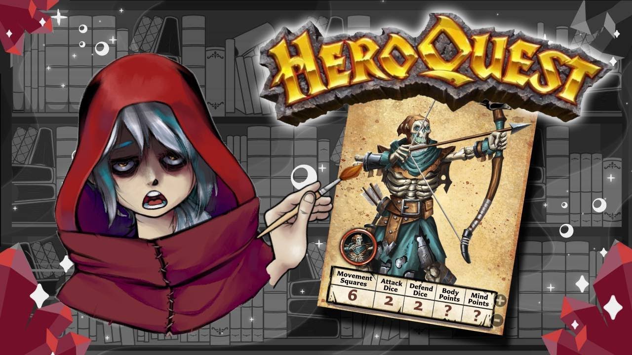 Hero Quest Painting Guide Ep.57 Skeleton Archer (Radioactive Bones?!)