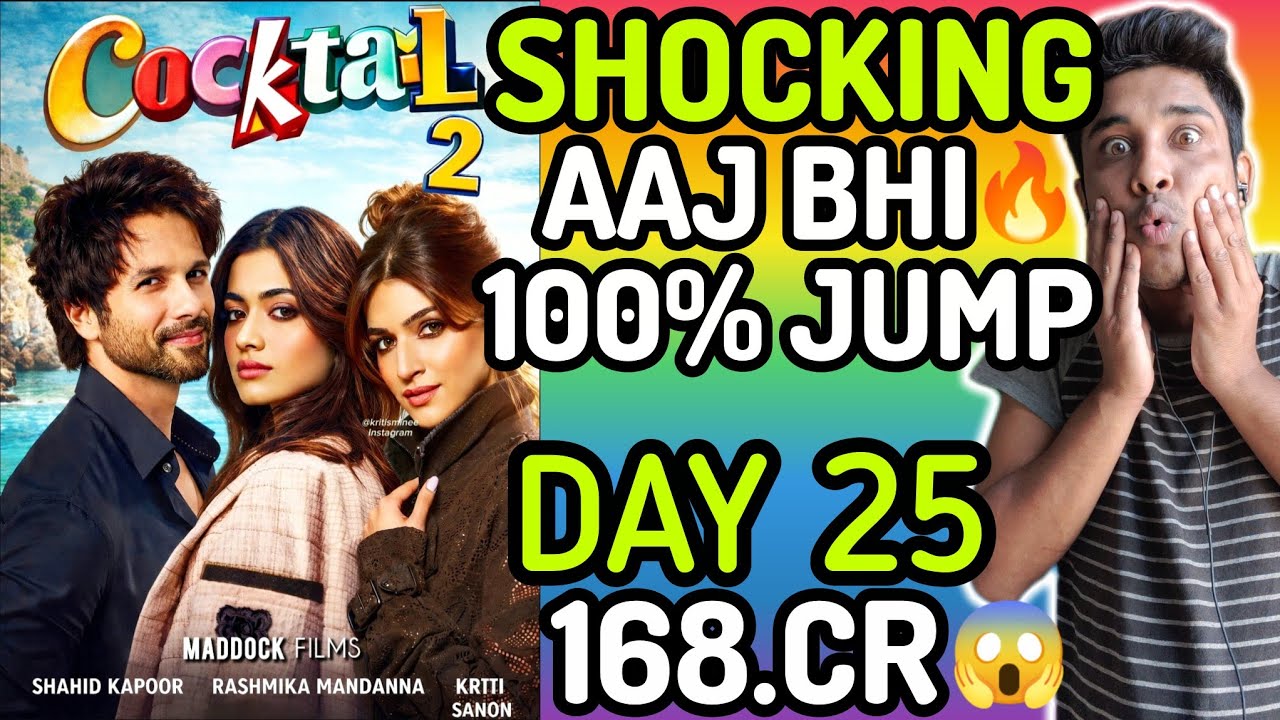 COCKTAIL 2 Day 25 Box Office Collection | COCKTAIL 2 Worldwide Collection | COCKTAIL 2 Movie Coll...