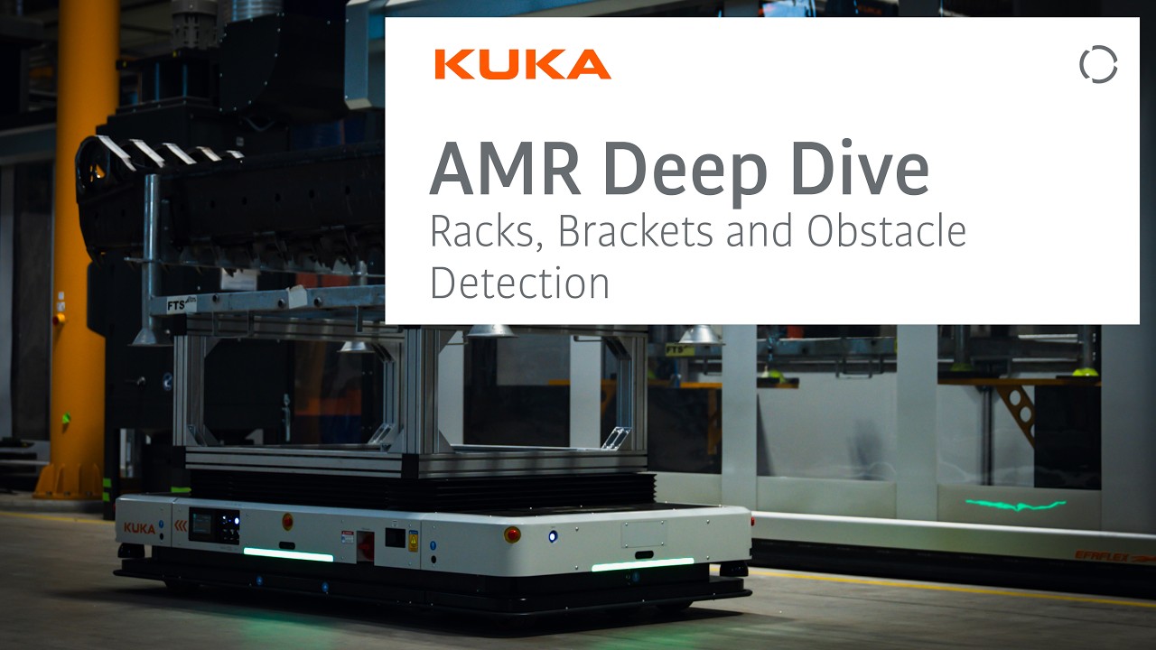 Racks, Brackets, and Obstacle Detection with KUKA AMRs