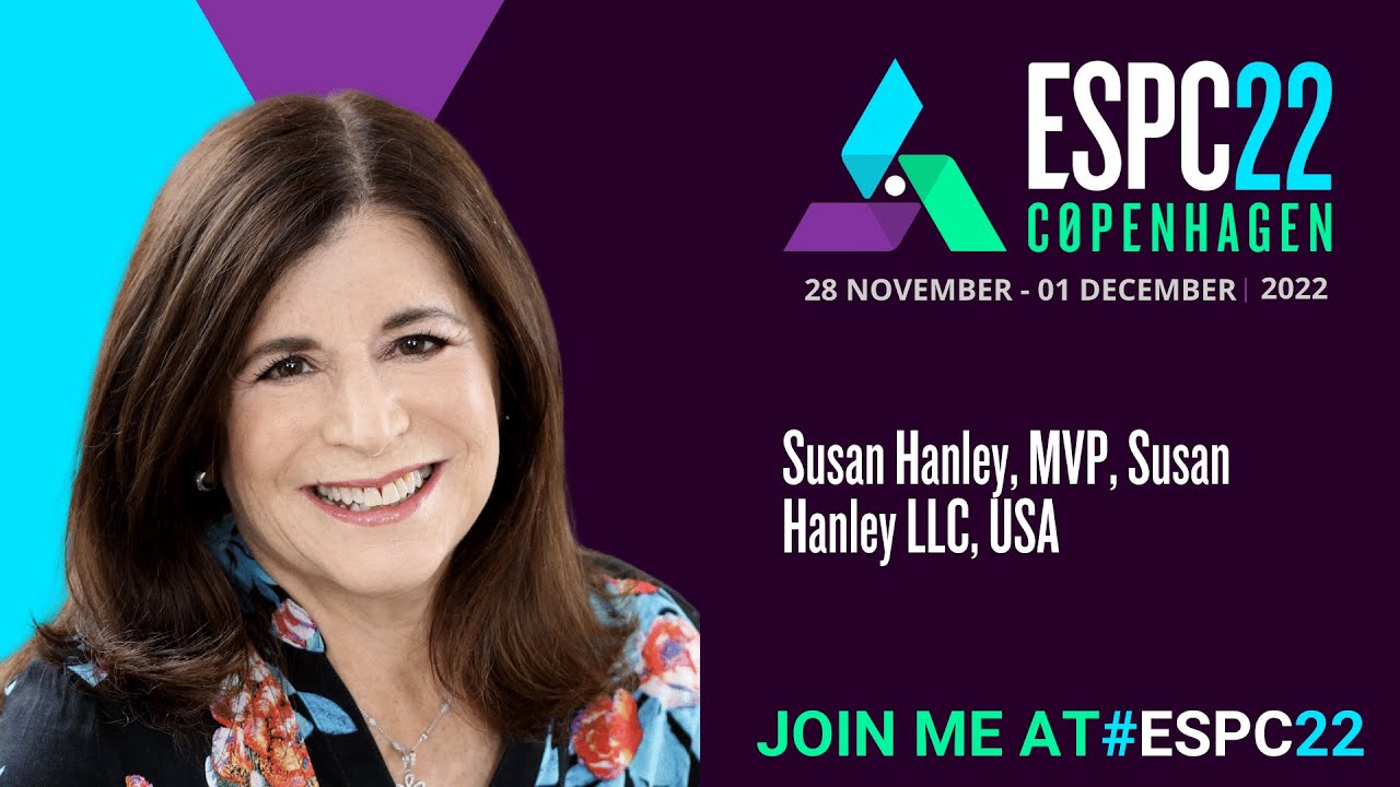 Susan Hanley, MVP, Susan Hanley LLC, USA