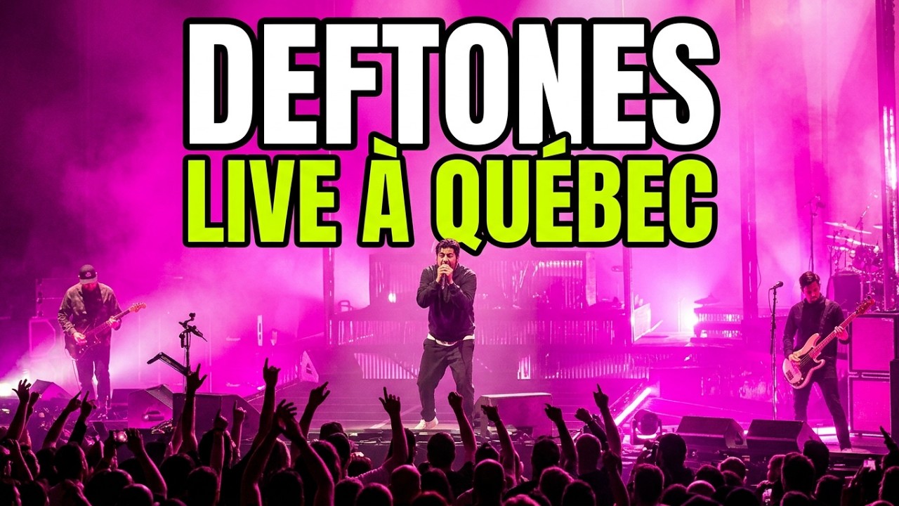 Deftones - Opening - Be Quiet / Shove It / Mountain / Diamond - Quebec City - September 07 2025
