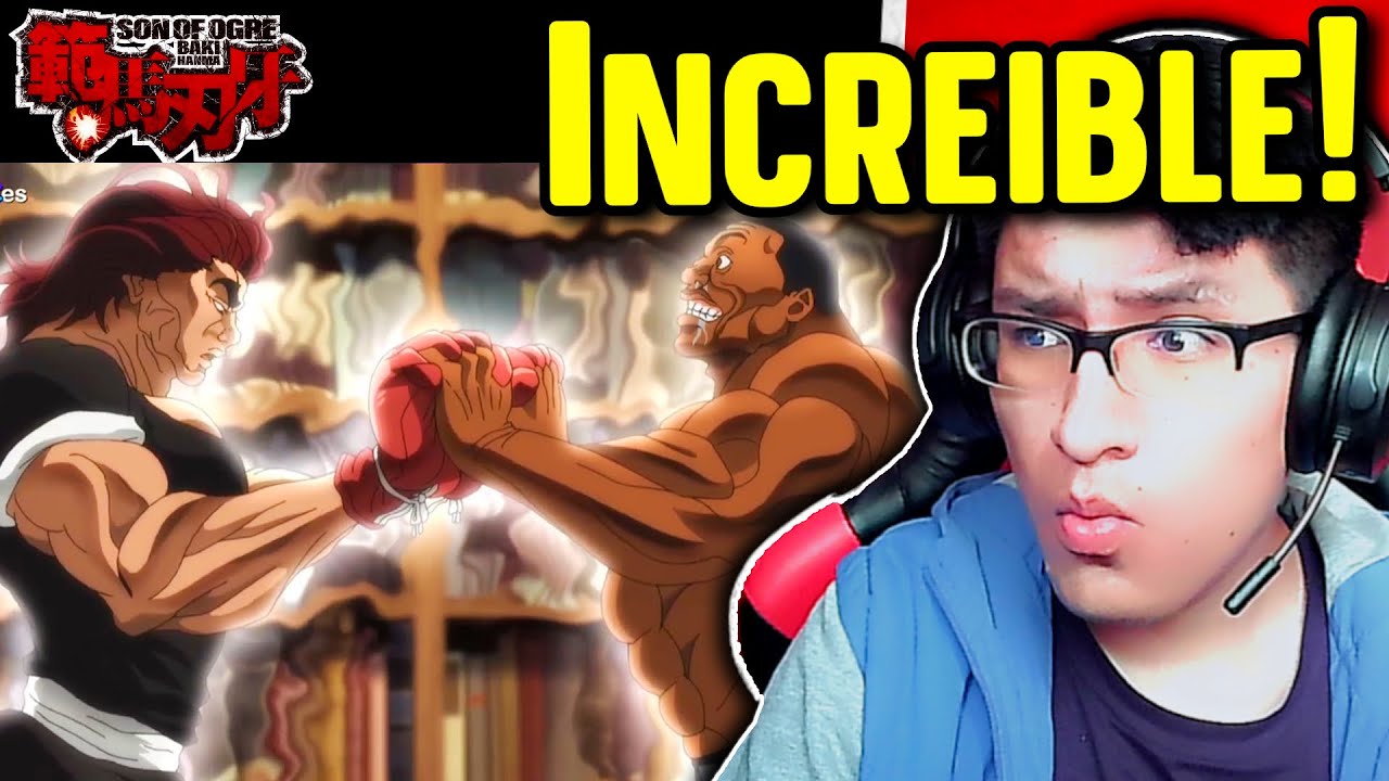 Yujiro Hanma VS Oliva - Hanma Baki: Son of Ogre Temporada 2 CAP 15 REACCION