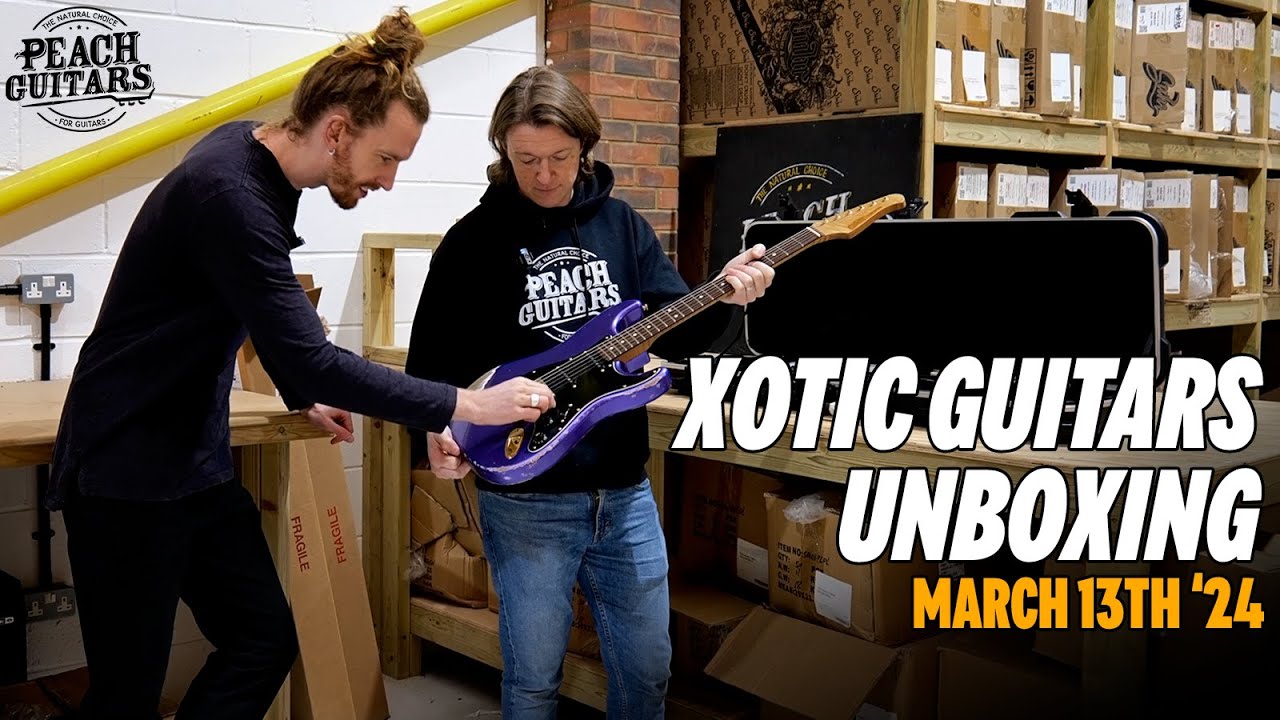 Boutique Californian Guitars! | Xotic Guitars Unboxing - March 13th '24