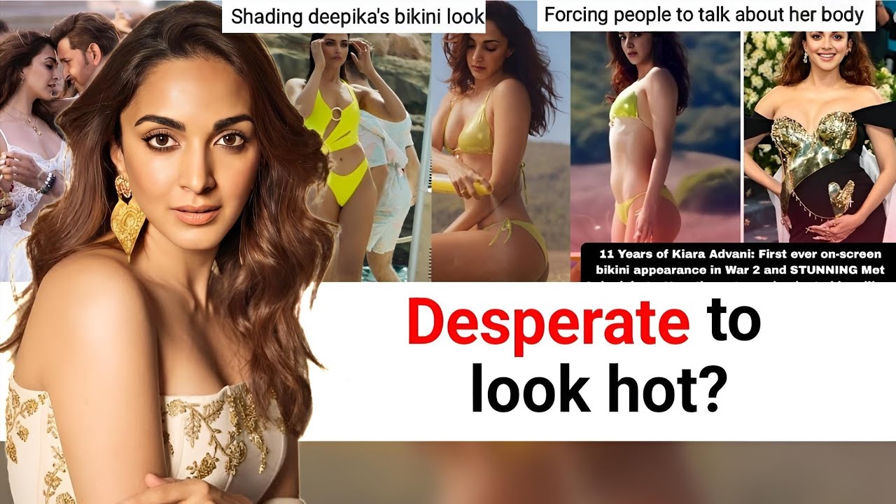 Kiara Advani's CHEAP PR SHADING Deepika's bikini look| OVERHYPING her bikini look| PR POST EXPOSED 