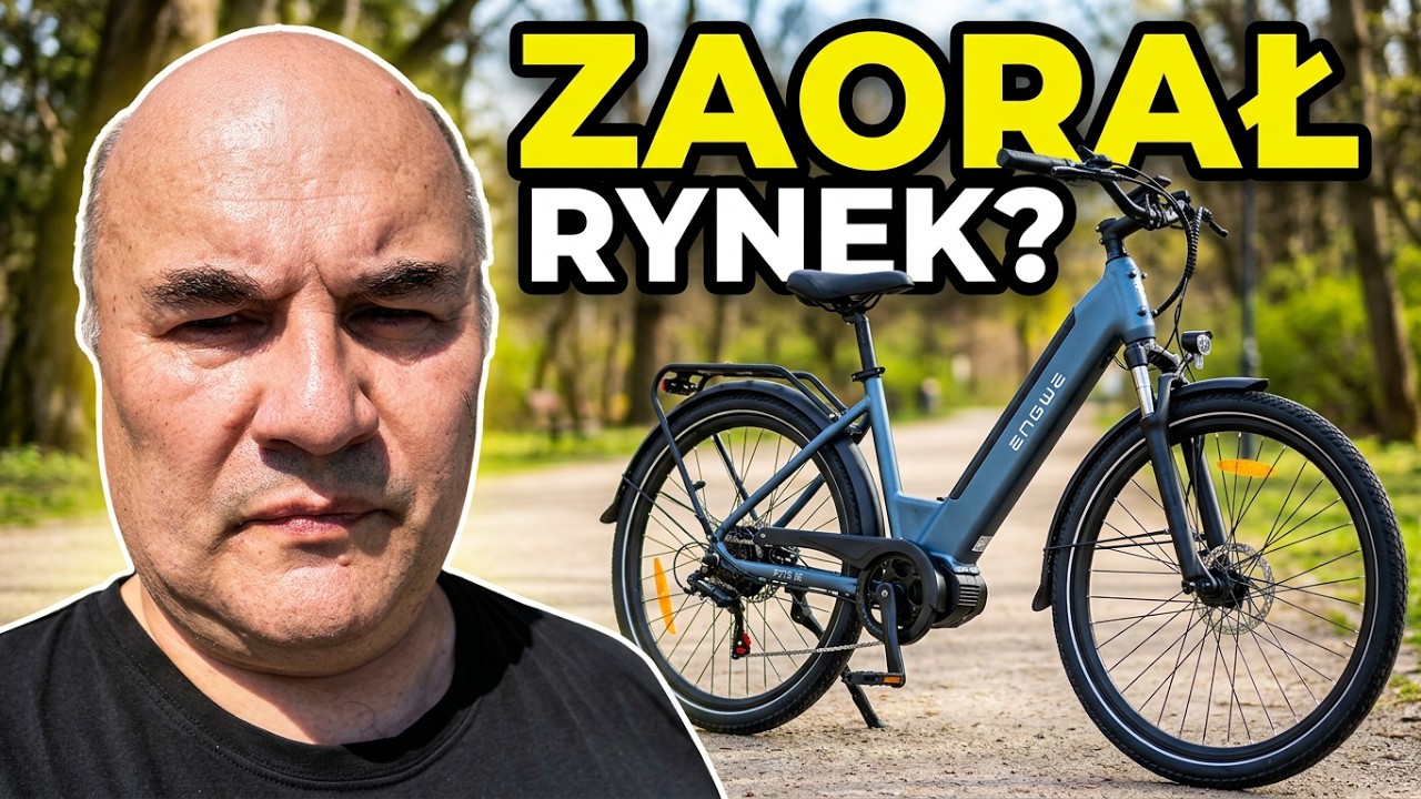Engwe P275 SE - Ładnie wykonany rower, kt&oacute;ry przyciąga spojrzenia