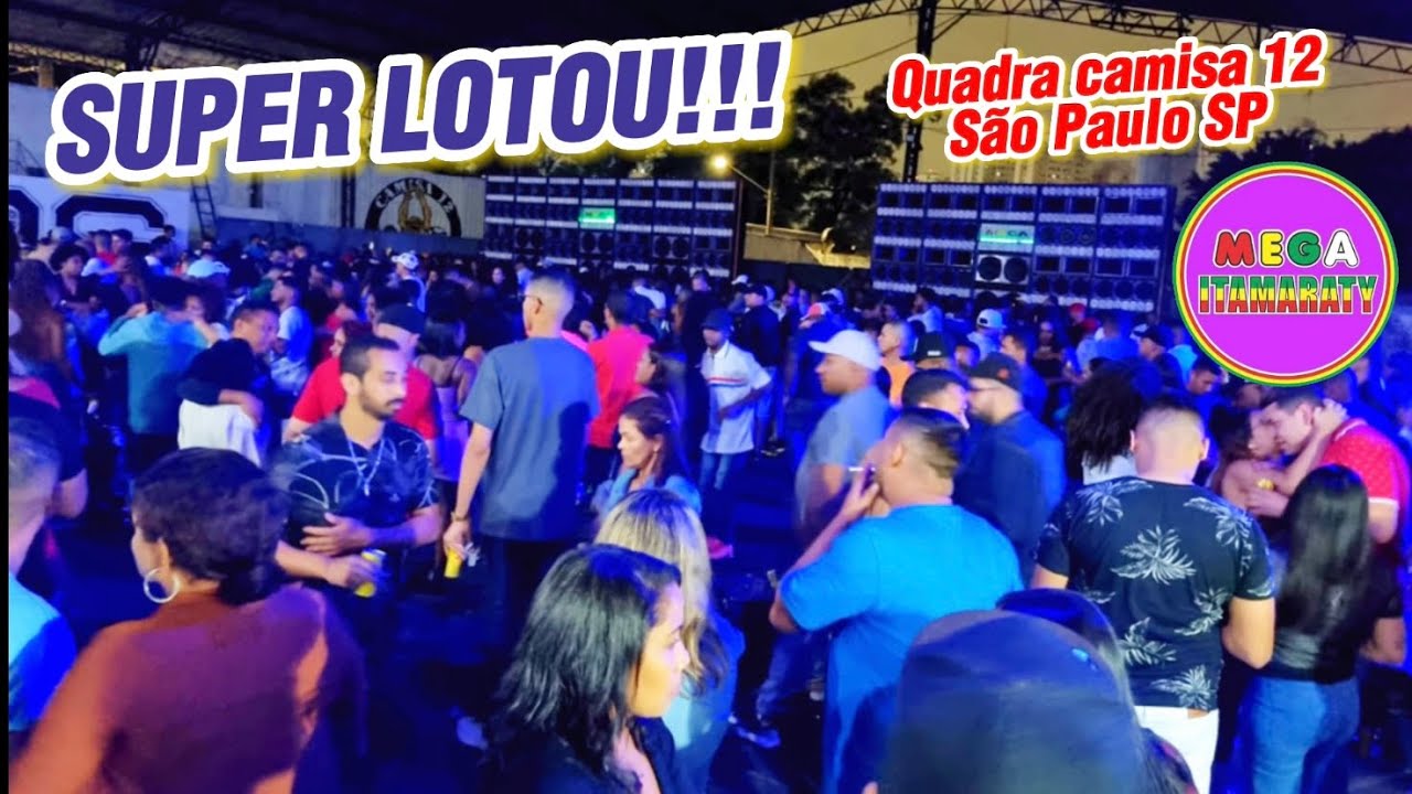 SHOW DA MEGA ITAMARATY NA QUADRA CAMISA 12 / SÃO PAULO SP / UNIÃO DO REGGAE E CARLINHOS JAH🇯🇲