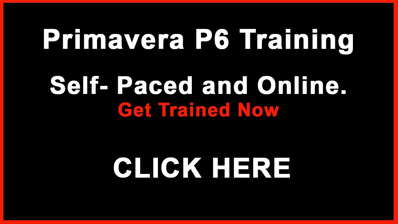 Online Primavera P6 Training - Learn Primavera P6 at  your pace