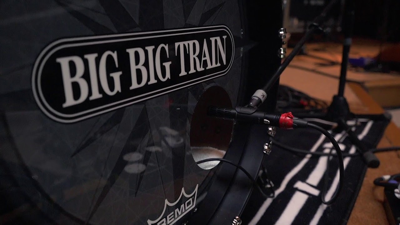 Big Big Train uses a range of DPA mics on the drum kit