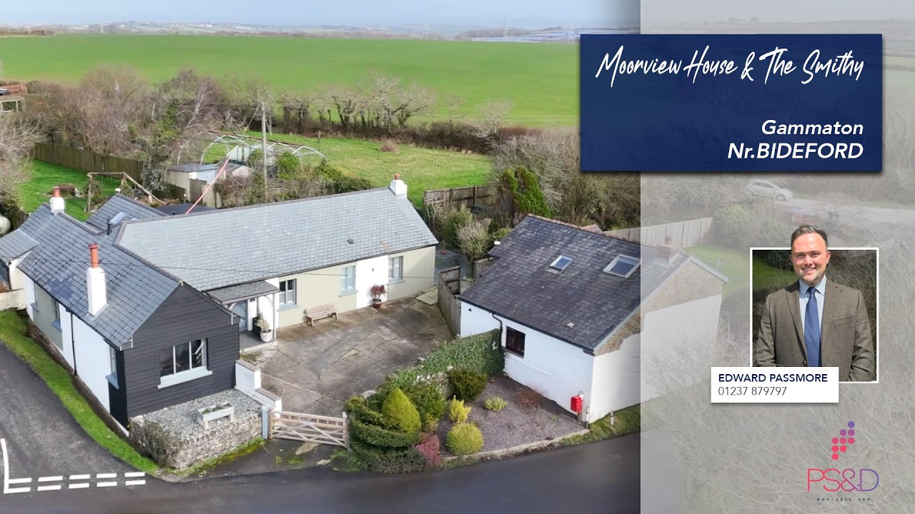 Moorview House & The Smithy, Gammaton, Nr Bideford