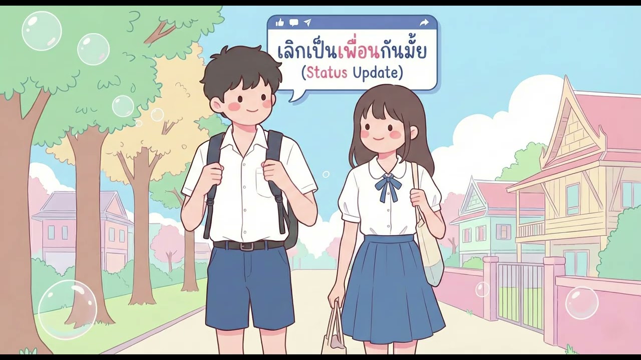 เลิกเป็นเพื่อนกันมั้ย (Status Update) - [ivojima] | (Official Audio)