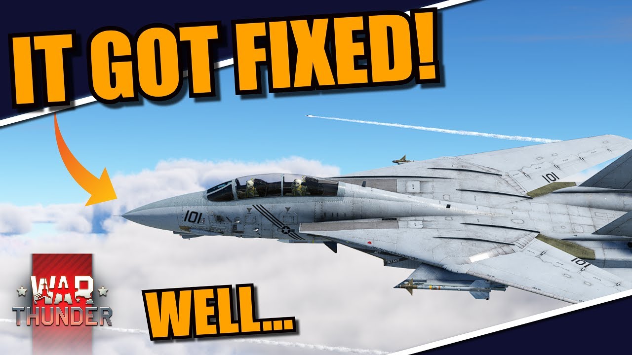 War Thunder - F-14B's AWG-9 RADAR got FIXED? Well... YES... for the most part at least!