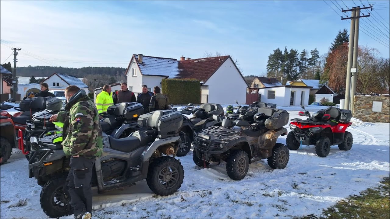 Gladiator 520 2g novoroční vyjížďka 1.1.2026👍🤟😁
