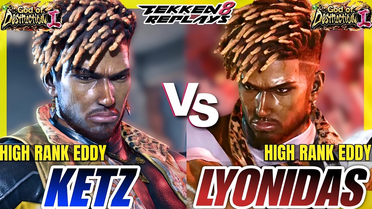 Tekken 8 - Ketz (Eddy) vs Lyonidas (Eddy) - Epic Ranked Match