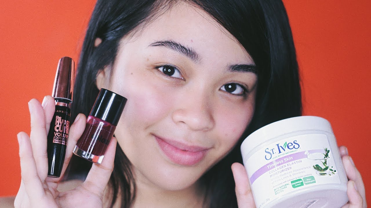 3 PRODUCTS ONLY!! SIMPLE EVERYDAY MAKEUP + NO FOUNDATION & CONCEALER (Tagalog) | Booya