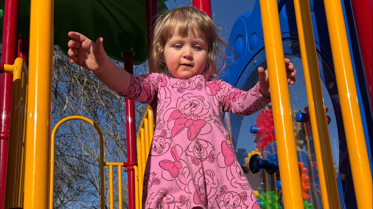 Playing at the park 
