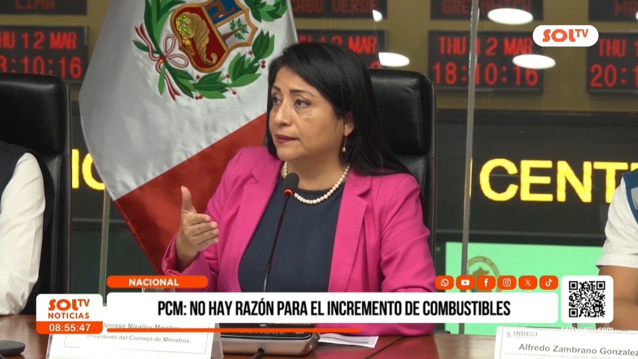 Denisse Miralles niega desabastecimiento de combustibles