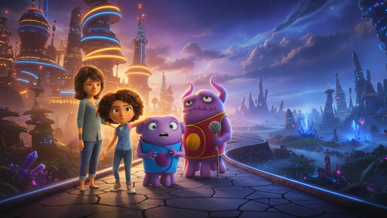 A Fateful Journey🌠👽Oh & Tip’s Family Travel Through the Boov World —An Unexpected Twist 🚀| Animation