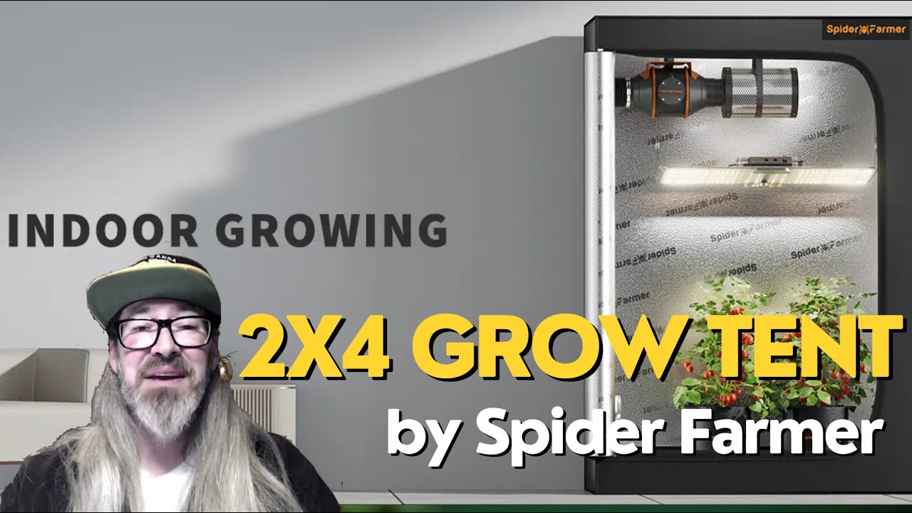 Spider Farmer 2x4 Indoor Grow Tent : Unboxing and Install w/ Chad Westport