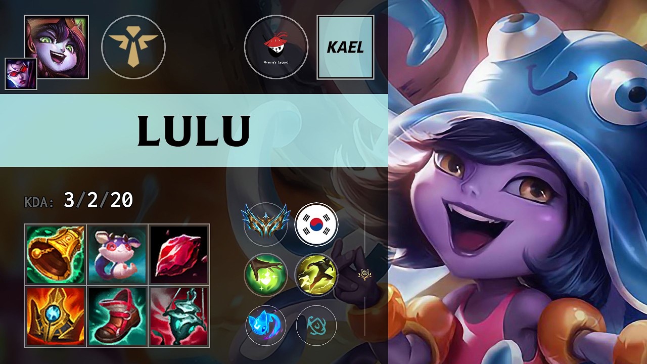 (AL Kael) Lulu Support vs Bard - KR Challenger Patch 26.17