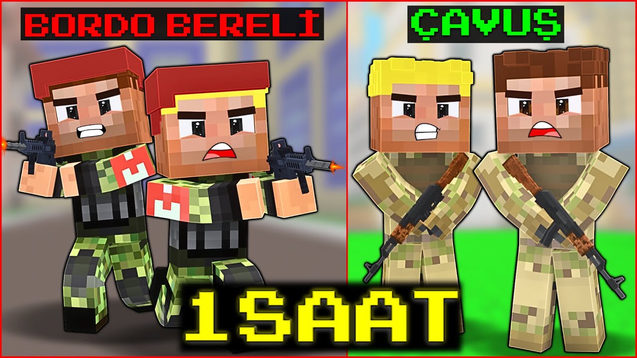 &Ccedil;AVUŞLUKTAN BORDO BERELİYE ALİ'NİN HAYATI! 😱 -Minecraft