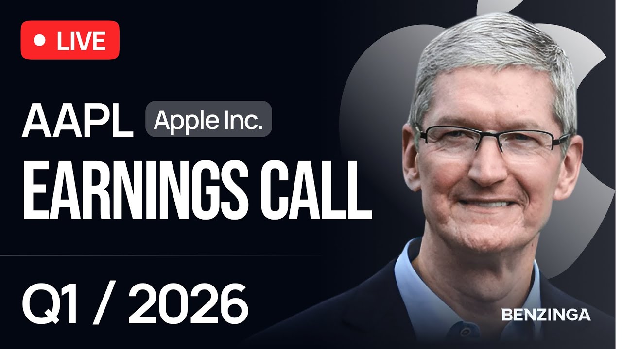 Apple Q1 FY26 Earnings Call | $AAPL | 🔴 WATCH LIVE