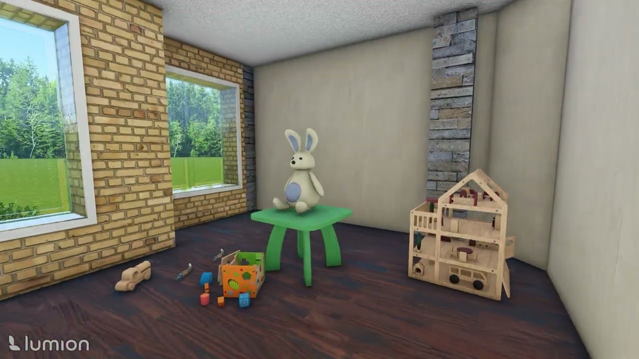 House Walkthrough Rendering | Revit + Lumion | Advanced BIM (CE 5343)
