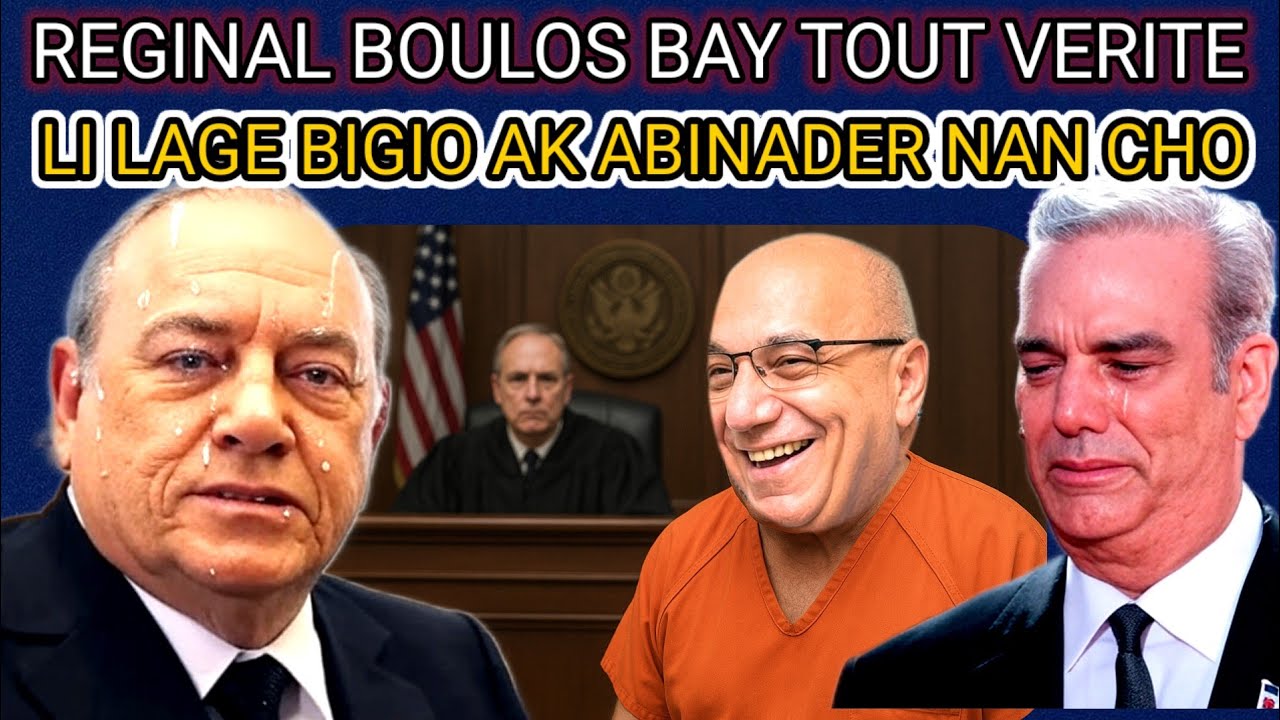 REGINAL BOULOS BAY TOUT VERITE#LI LAGE BIGIO AK ABINADER NAN CHO