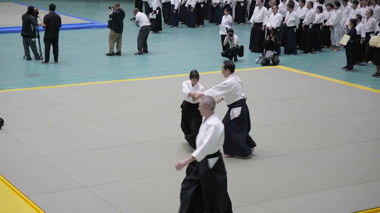 Eiji Katsurada Shihan - 61st All Japan Aikido Demonstration at the Nippon Budokan
