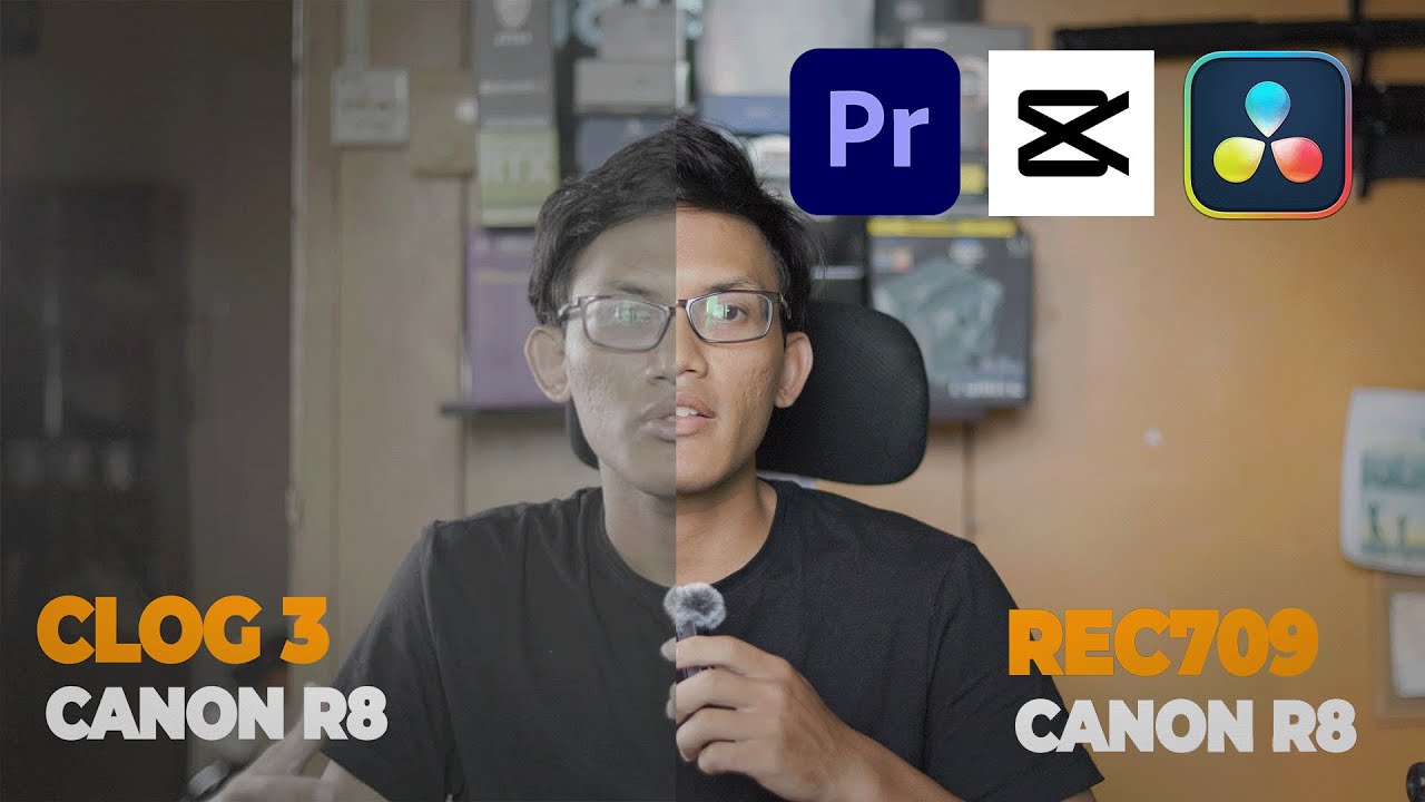 TUTORIAL CONVERT CLOG3 TO REC.709 | CANON R8 | FOR CAPCUT (PC), PREMIERE PRO, DAVINCI RESOLVE
