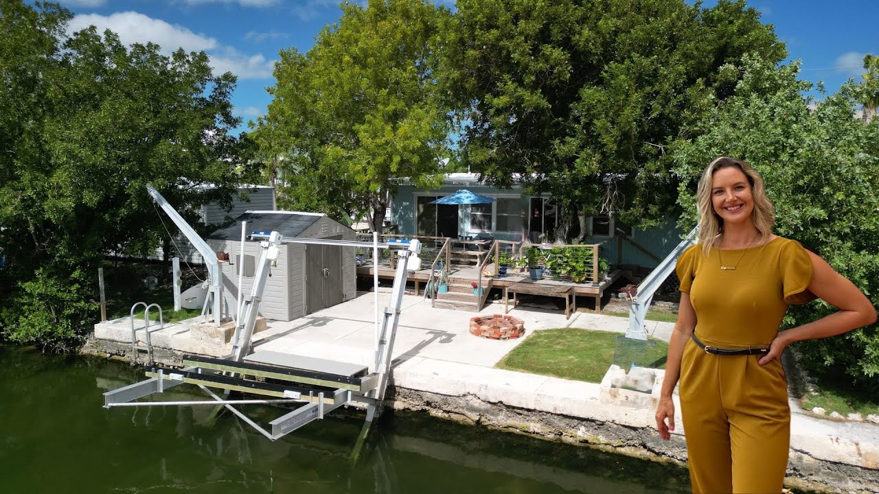 Cozy Canal Front Home | Big Pine Key, Fl | Home Tour (For Sale $719k)