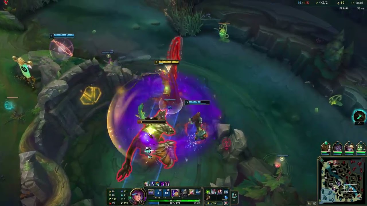 Season 16 day 37 - Game 2: Lillia v. Mundo