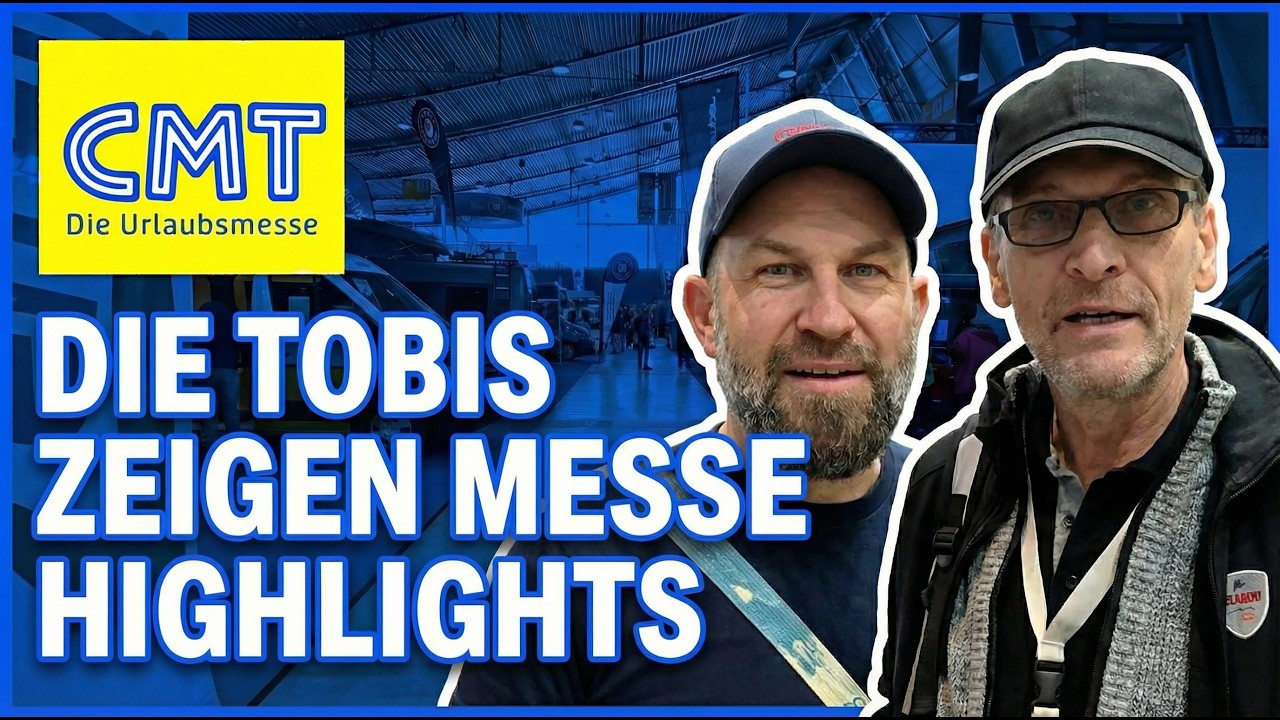 CMT 26 Messerundgang mit beiden Tobis Teil 2 | Rhön Camp, Stuffbubble & mehr!