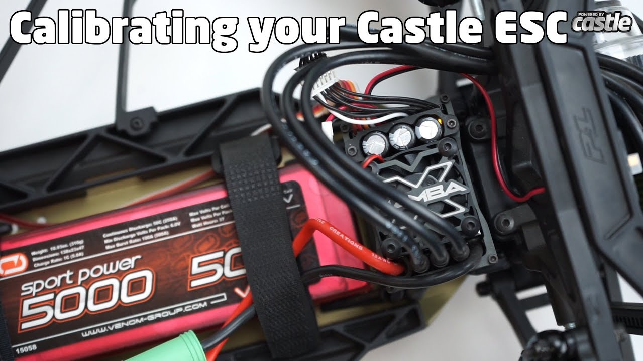 Castle ESC Calibration