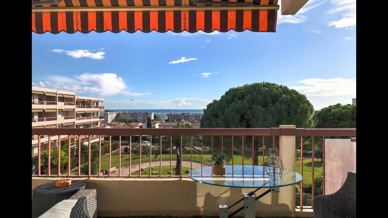 Lumineux, terrasse et vue mer : élégant 4p au Val Fleuri !!
