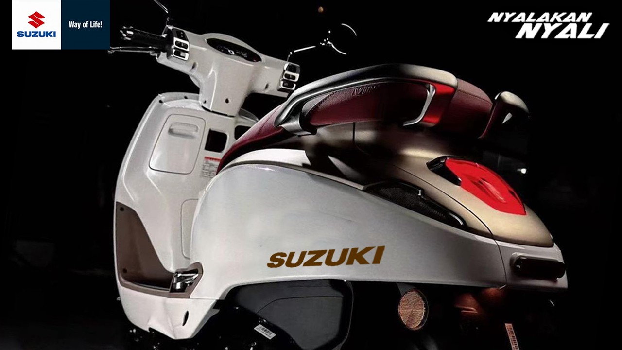 SERANG HONDA SCOOPY  🔥 SUZUKI LUNCURKAN SKUTIK RETRO BARU