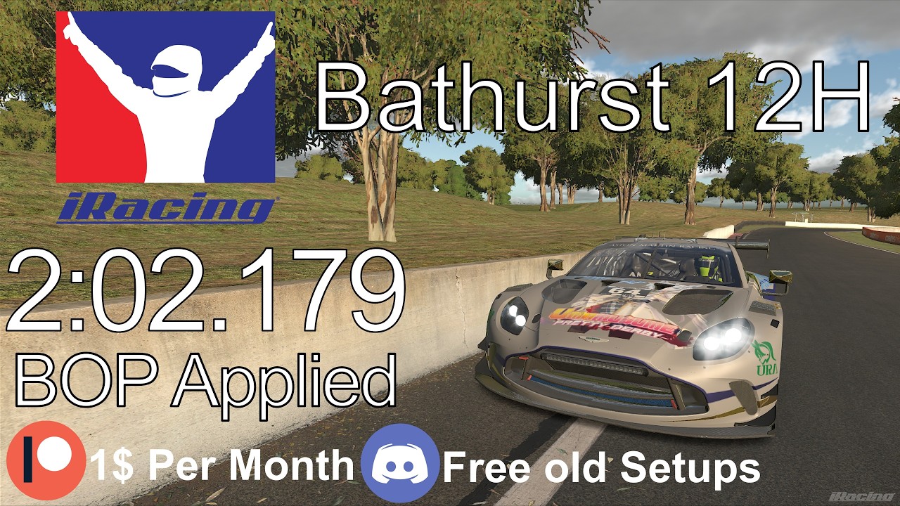 iRacing Hotlap | Aston Martin Vantage GT3 EVO | Bathurst 12H | [RM1] | iRacing Setup