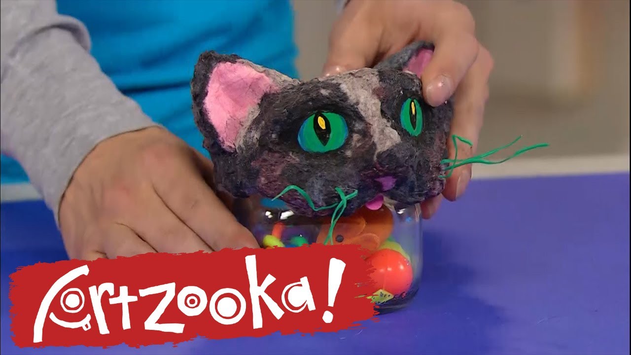 Let's Make a Cat Snow Globe! | FULL EPISODE | Artzooka! | Scholastic STEAM