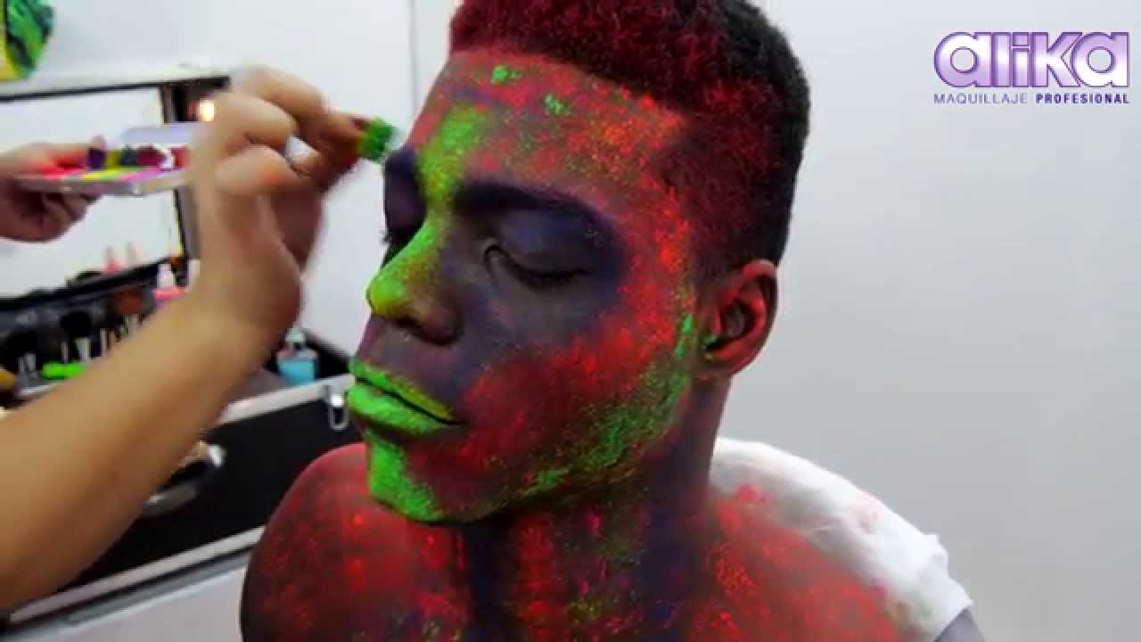 Tutorial Maquillaje Colores Neon