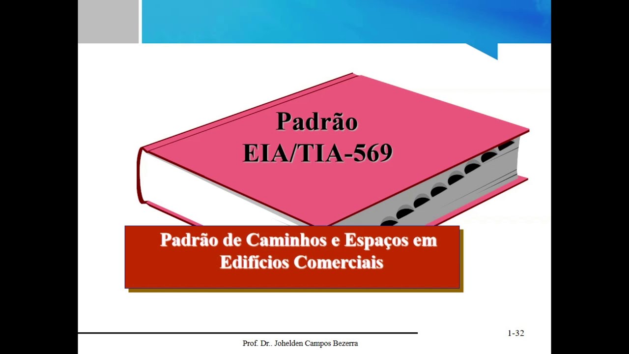 Cabeamento Estruturado   Norma ANSI/EI/TIA 569