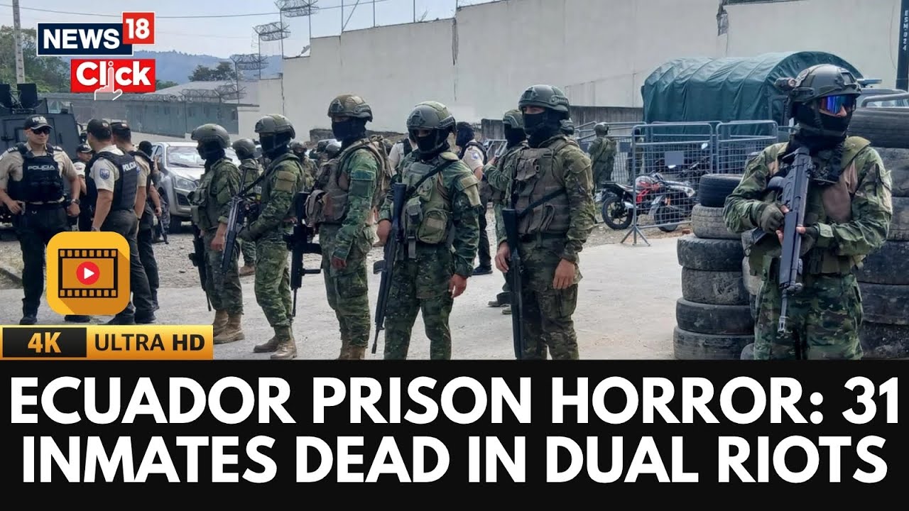 Ecuador Prison Horror: 31 Inmates Dead After Riot and Mass Asphyxiation at Machala Facility | 4K