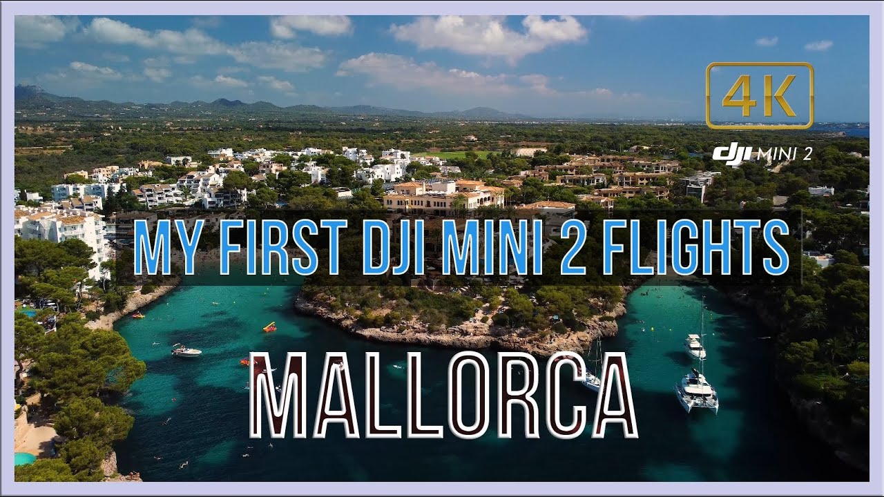 My First DJI Mini 2 Flights in Mallorca 🇪🇸 | Cinematic 4K Drone Footage