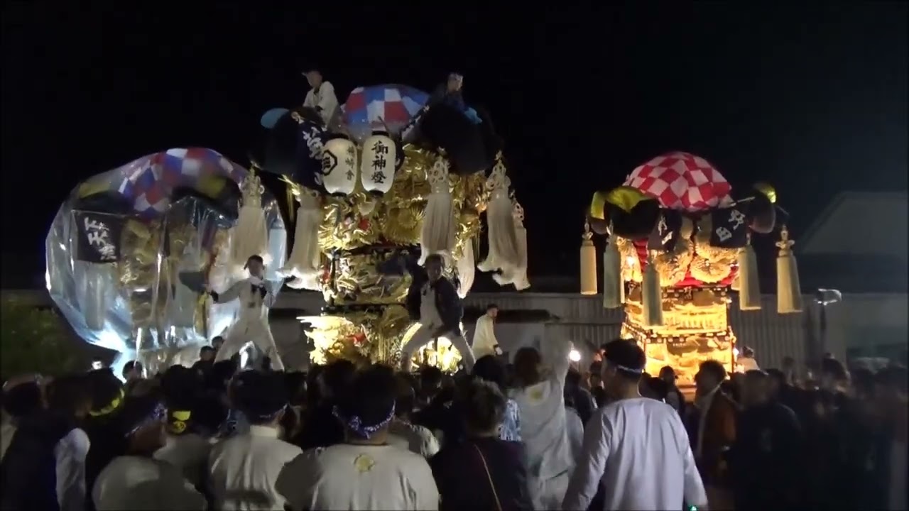 令和5年　蕪崎太鼓祭り　2日目　JAから帰落まで