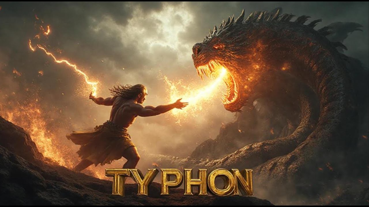 Zeus vs Typhon The Monster Who Almost Killed the