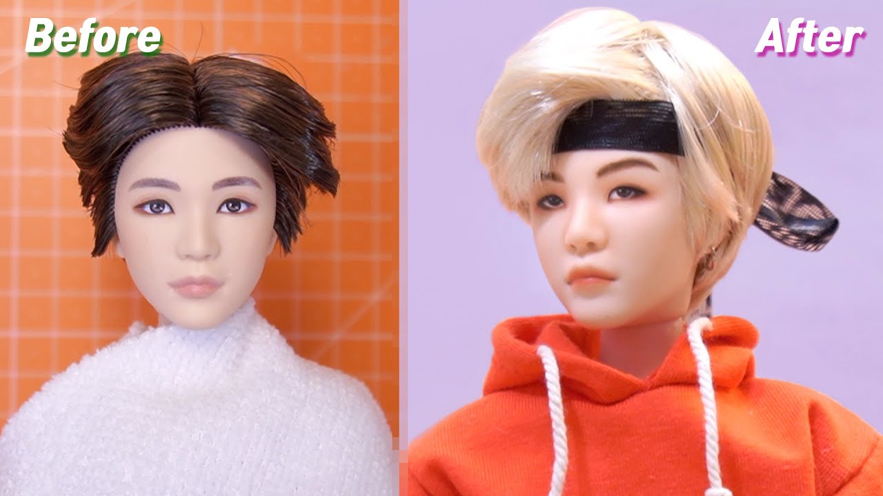 БТС x Mattel Dolls Перерисовка:Шуга/Fashion doll