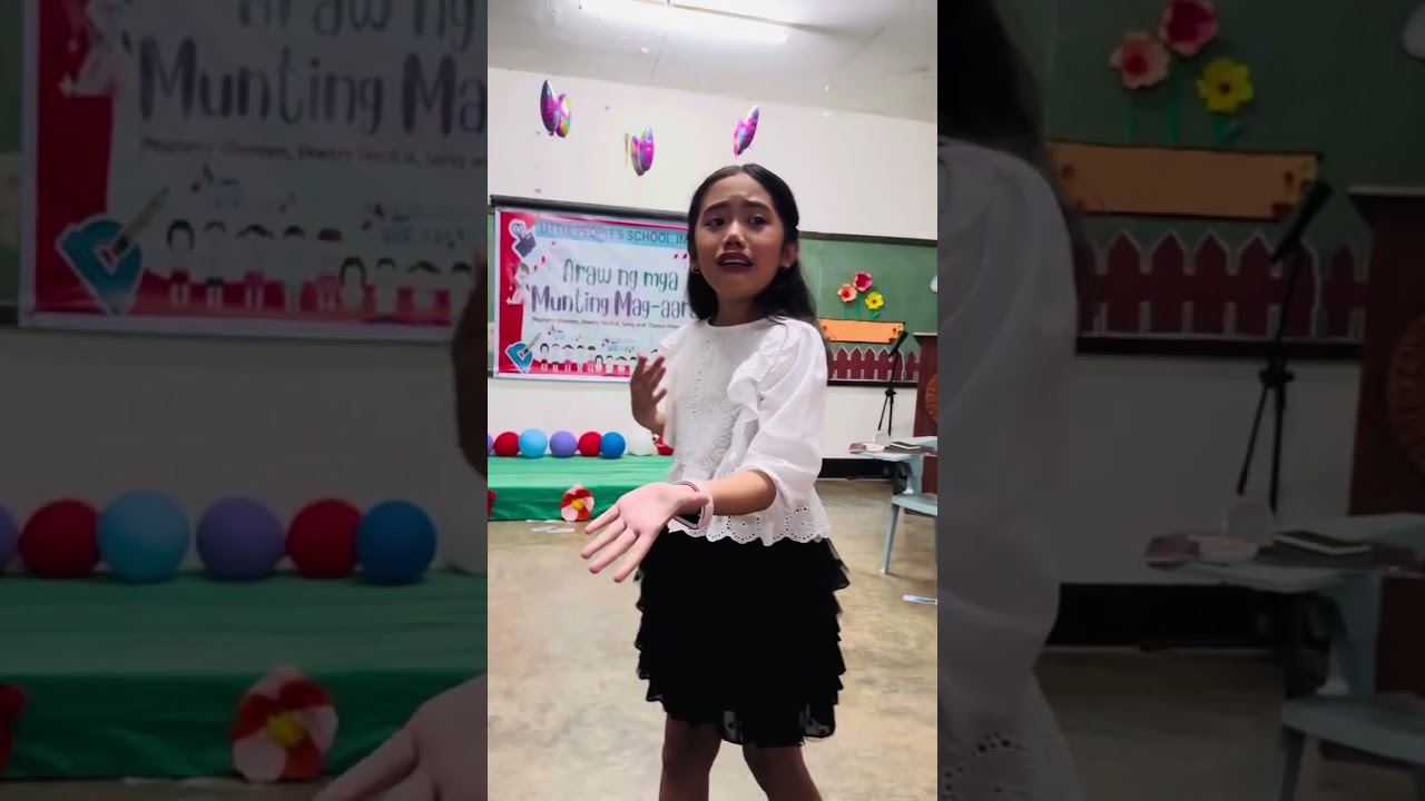 “THE NEW ME” Declamation By: Abisha Roienne V. Marquez