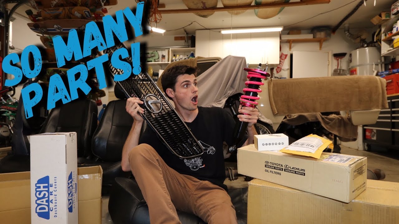 IS300 Car Parts Haul... (car parts unboxing)