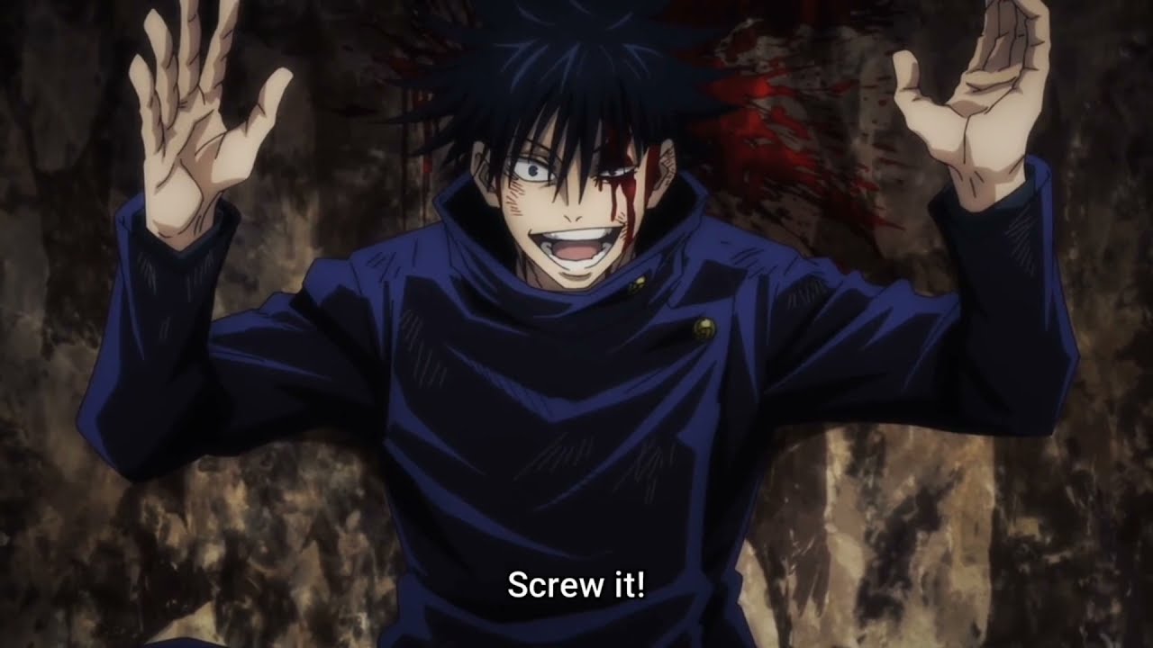 Megumi saying screw it! -  Episode 23 - jujutsu kaisen
